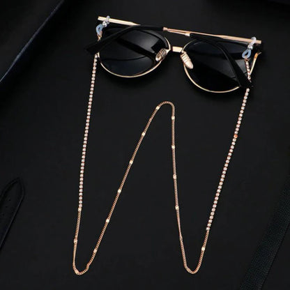Glasses Chains & Lanyards – Gold Sparkle