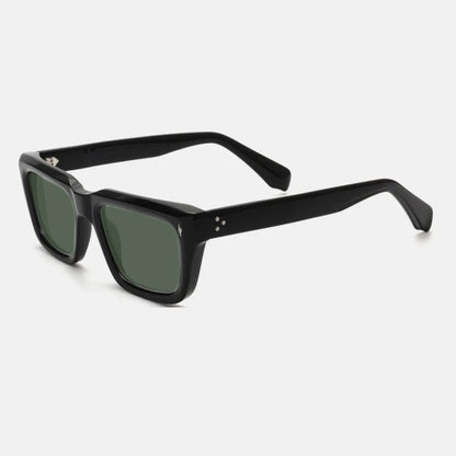 Hackney Bold Square – Black / Green