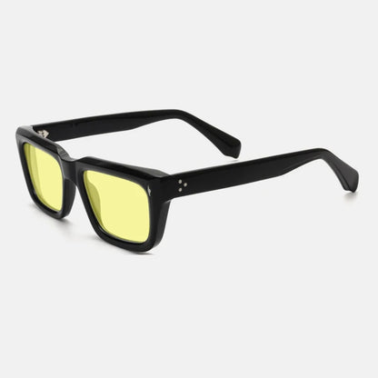 Hackney Bold Square – Black / Yellow