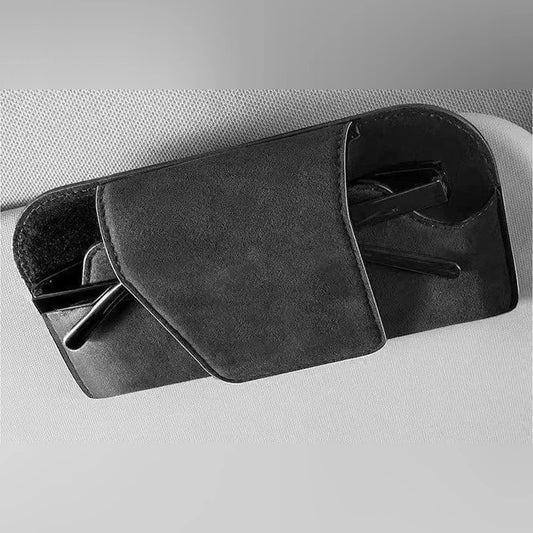 Car Visor Sunglasses Case – Black