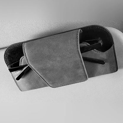 Car Visor Sunglasses Case – Grey