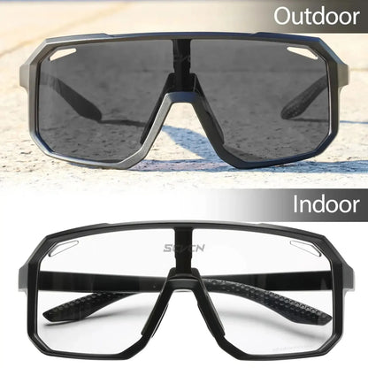 TrailShift Photochromic Cycling Glasses