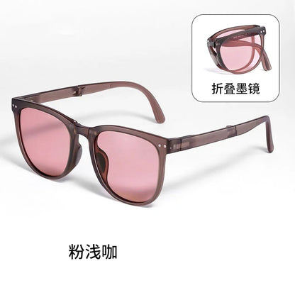 PocketFold Folding Sunglasses – Tortoiseshell / Pink