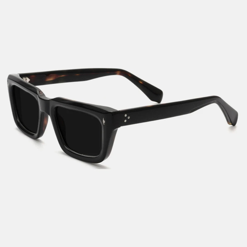 Hackney Bold Square – Tortoise / Grey