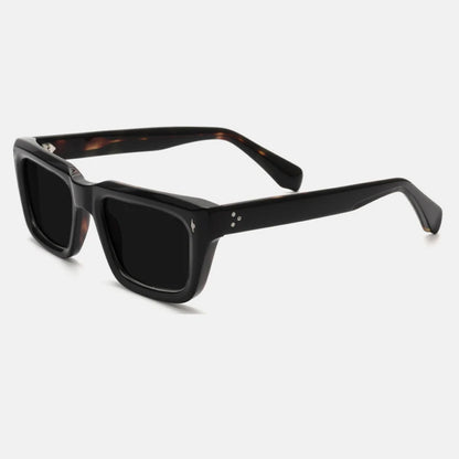 Hackney Bold Square – Tortoise / Grey
