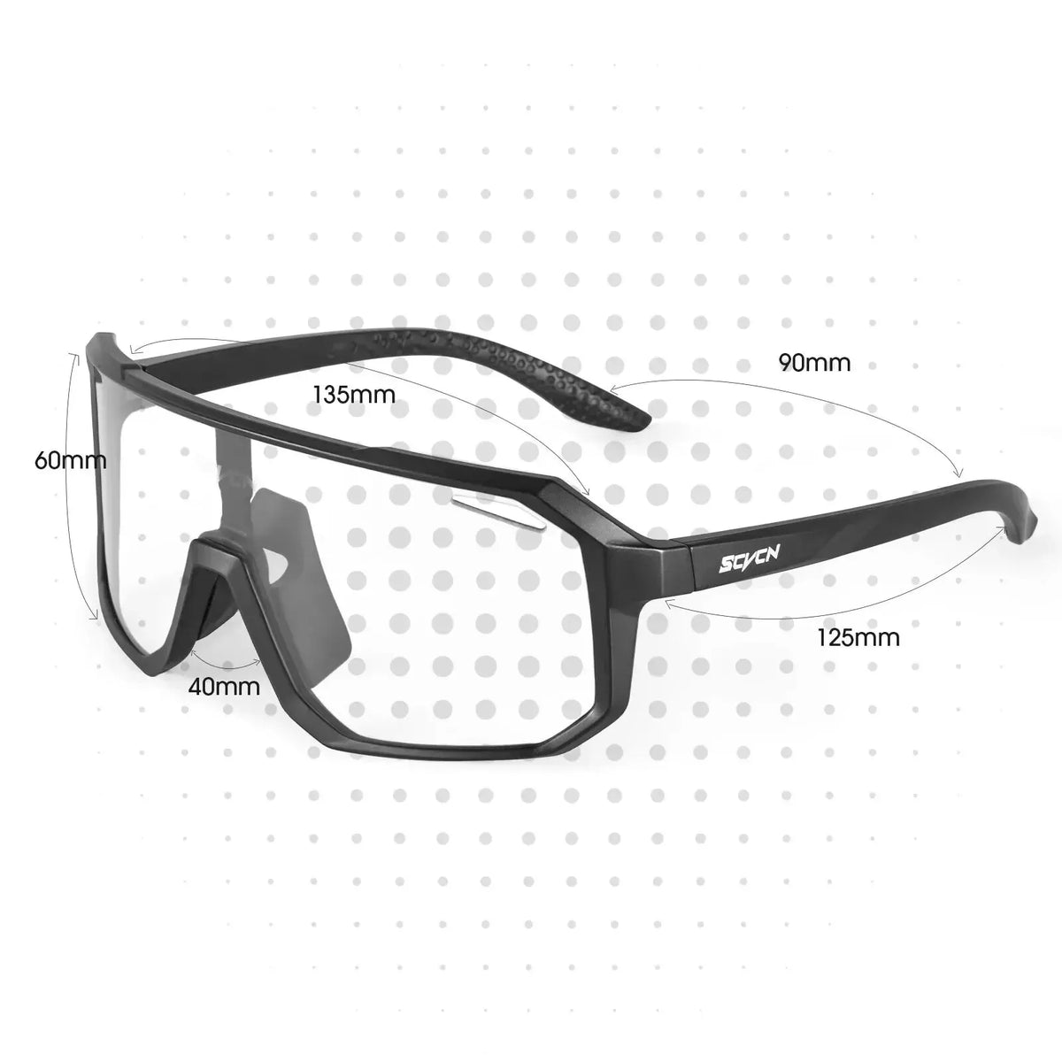 TrailShift Photochromic Cycling Glasses