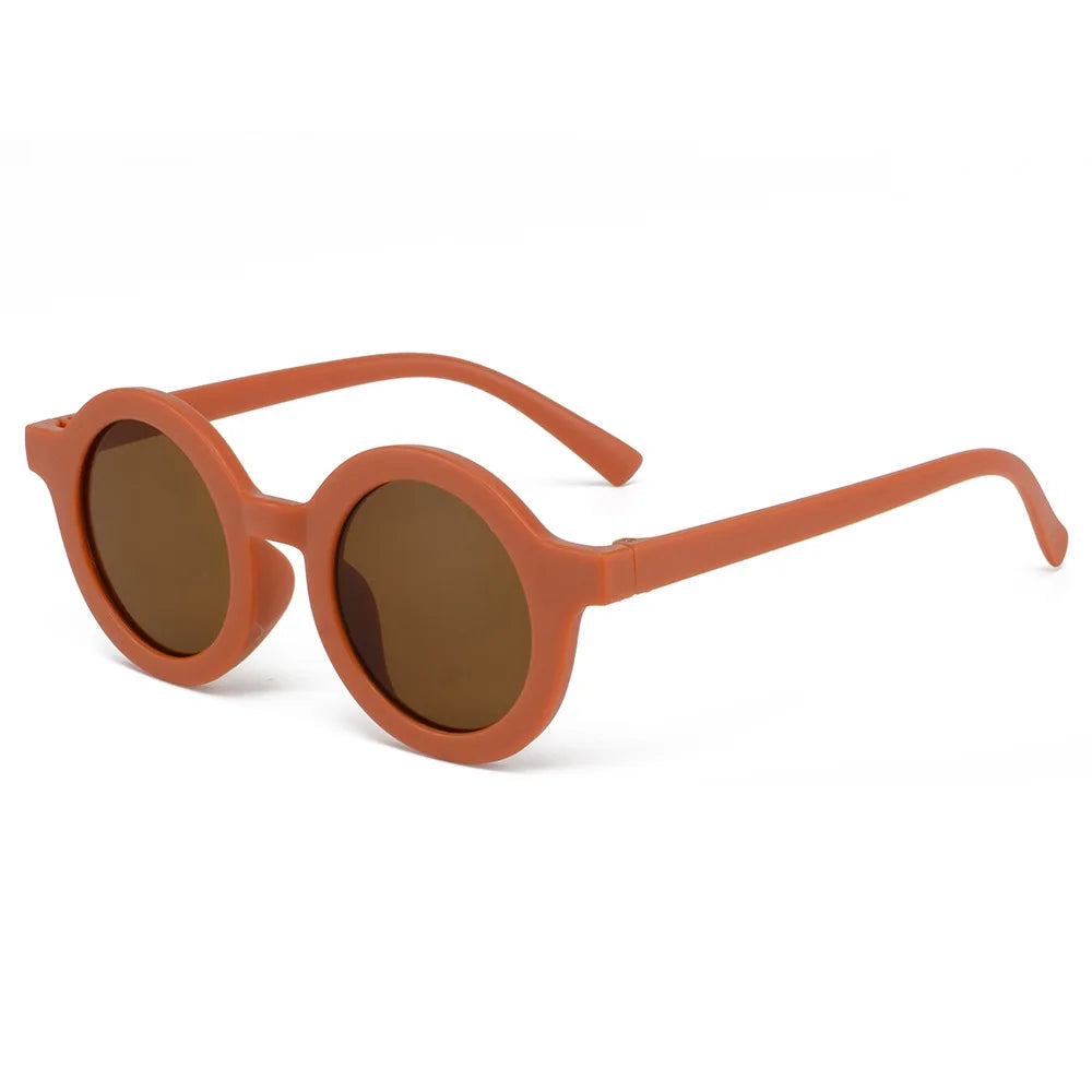 MiniSun Kids Round (Age 1–7) – Rust