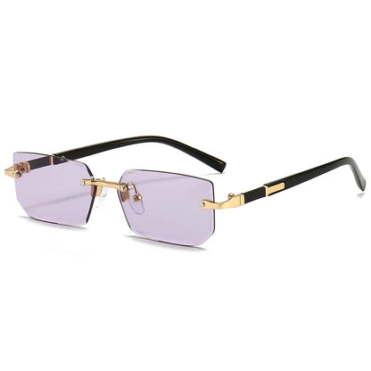 Halo Rimless Rectangle – Lilac