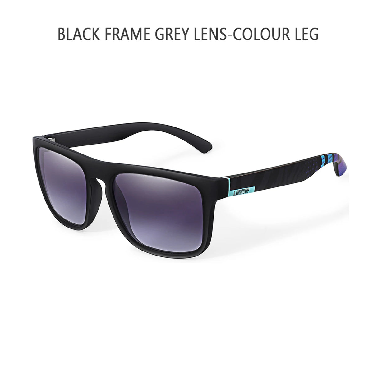 Arctic Vision TrueHD 150mm – Black / Grey, Pattern Temples