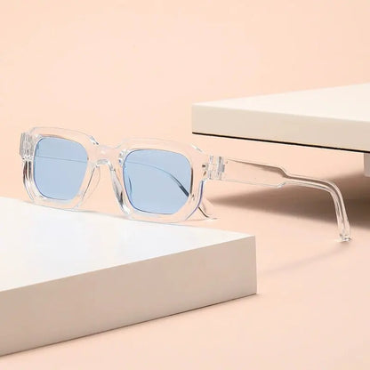 Retro Block Rectangle – Clear