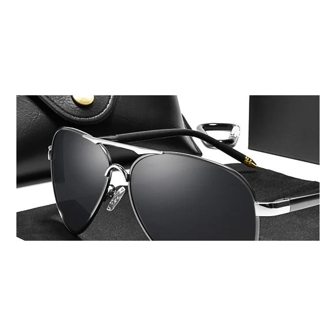 Classic Pilot Mirror – Grey