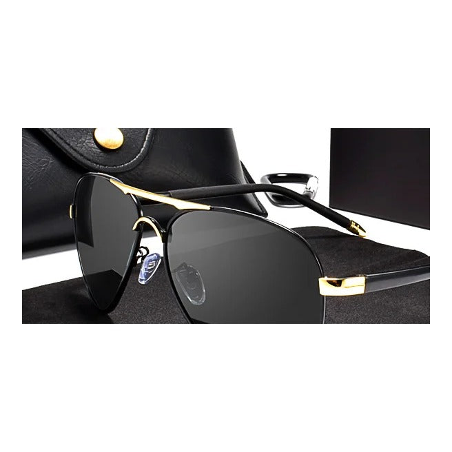 Classic Pilot Mirror – Gold Mirror