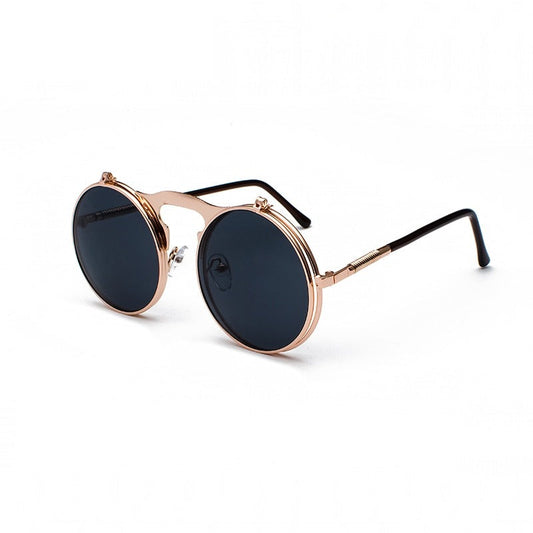 Steampunk Flip Retro HD – Rose Gold / Grey