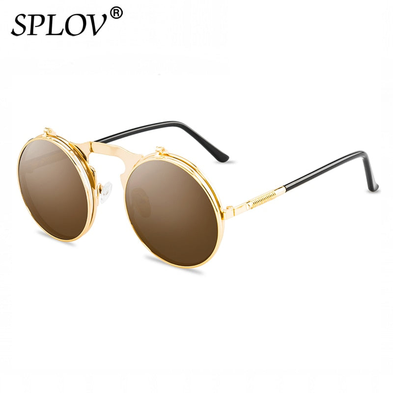 Steampunk Flip Retro HD Polarized 125mm